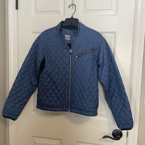 Obermeyer Quilted Blue Puffer Jacket
